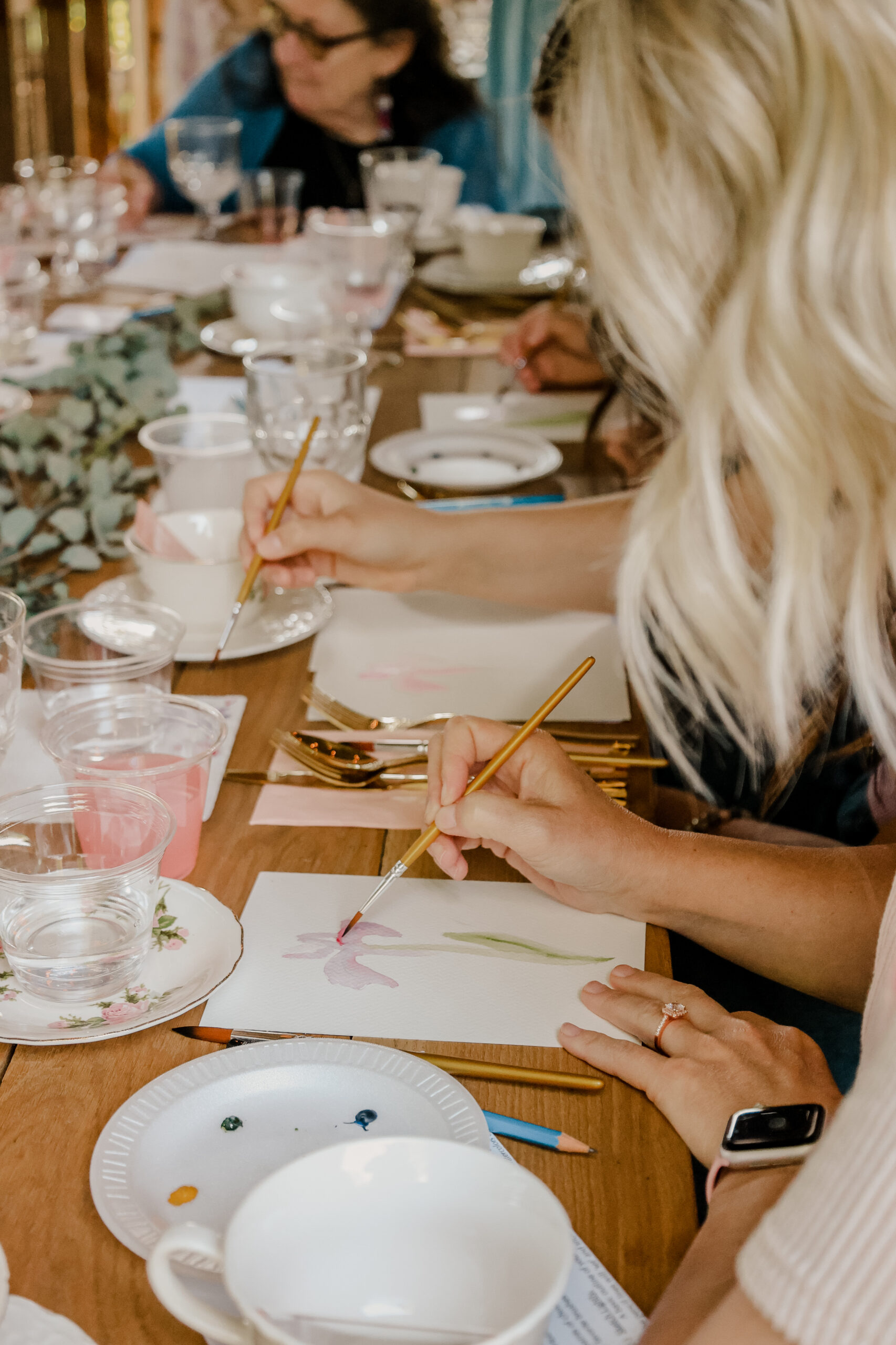 Mother's Day Tea and Watercolor by Redbriar Stdio - 05/09 - Image 12