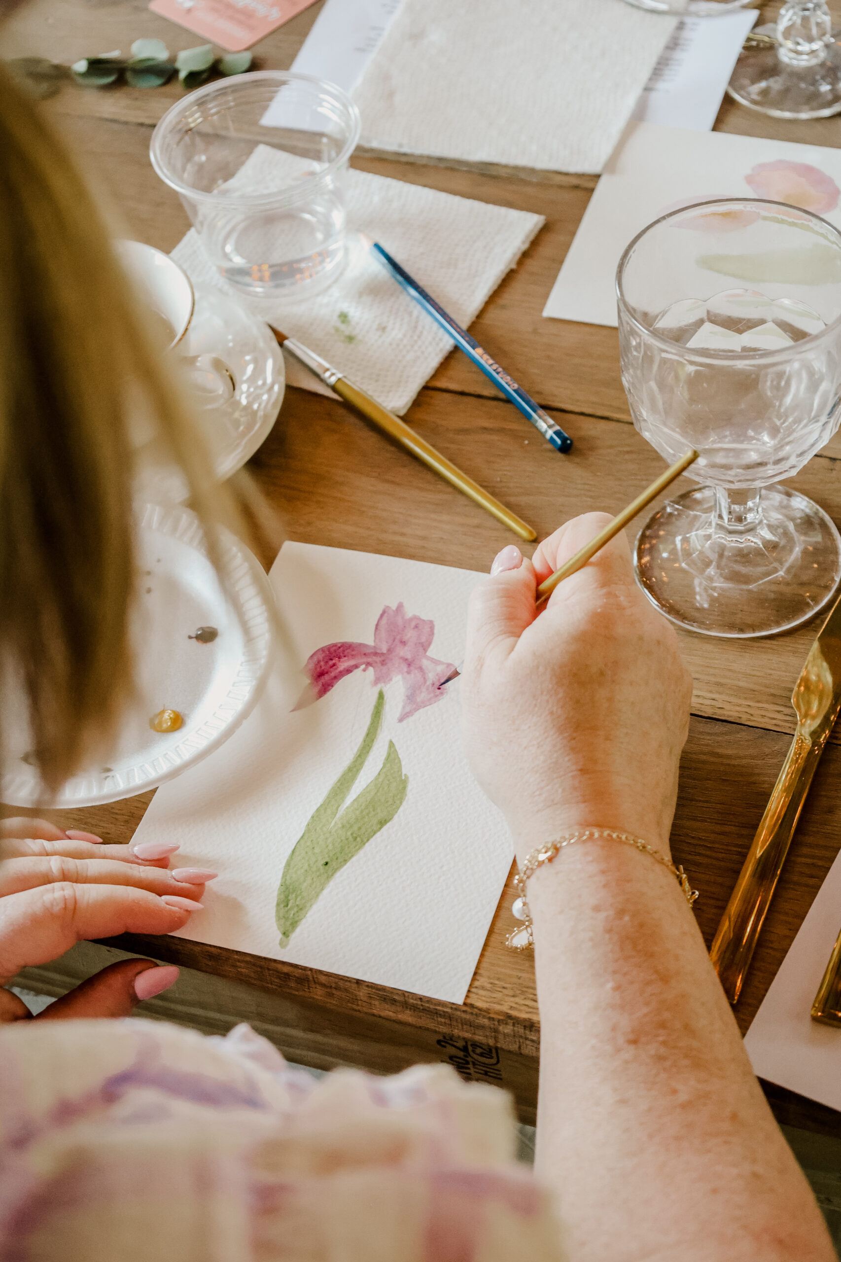 Mother's Day Tea and Watercolor by Redbriar Stdio - 05/09 - Image 11