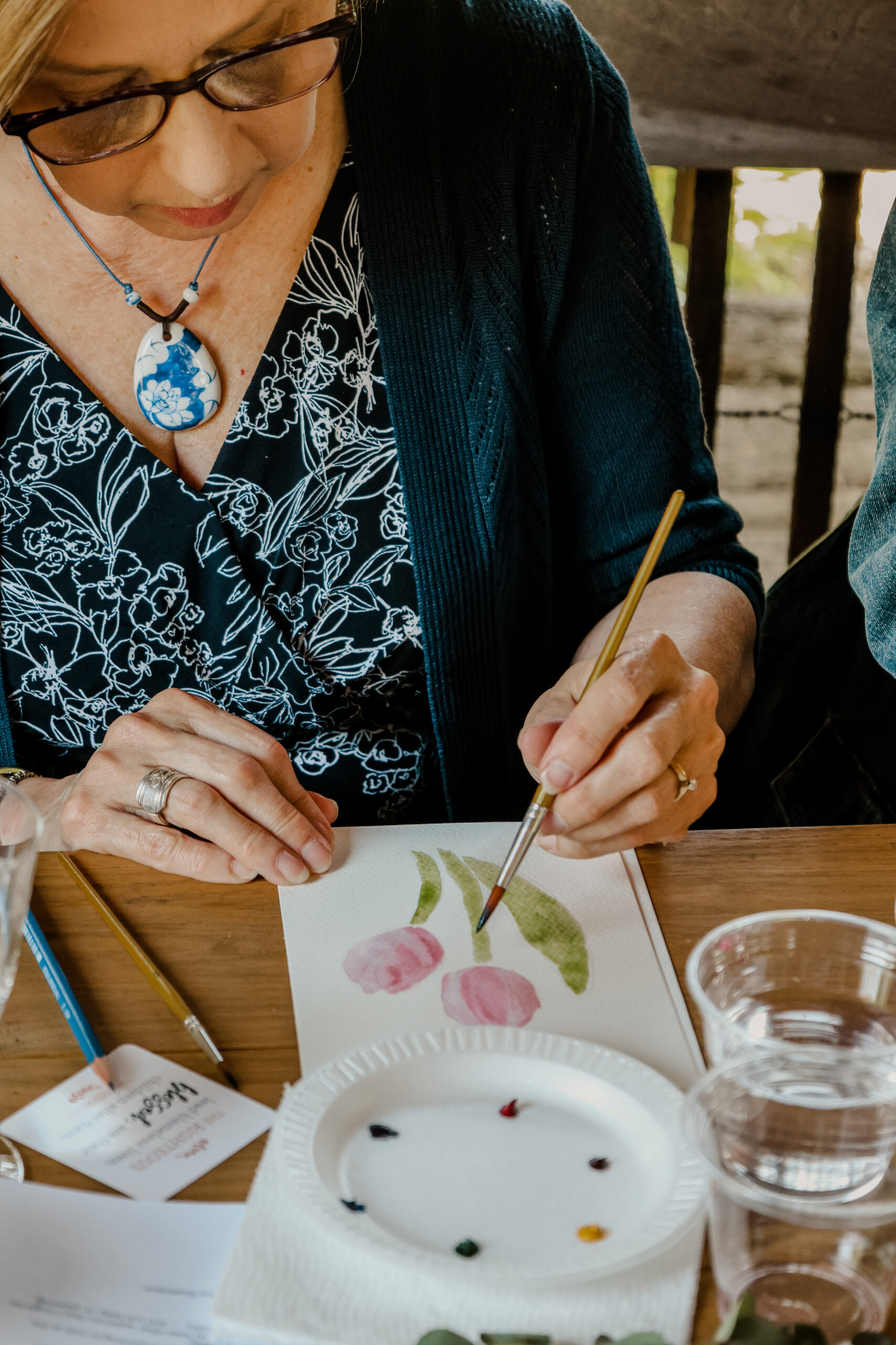 Mother's Day Tea and Watercolor by Redbriar Stdio - 05/09 - Image 10