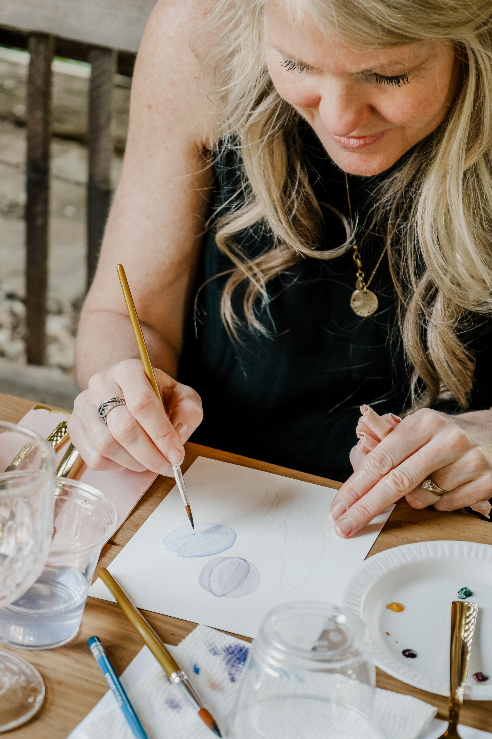 Mother's Day Tea and Watercolor by Redbriar Stdio - 05/09 - Image 8