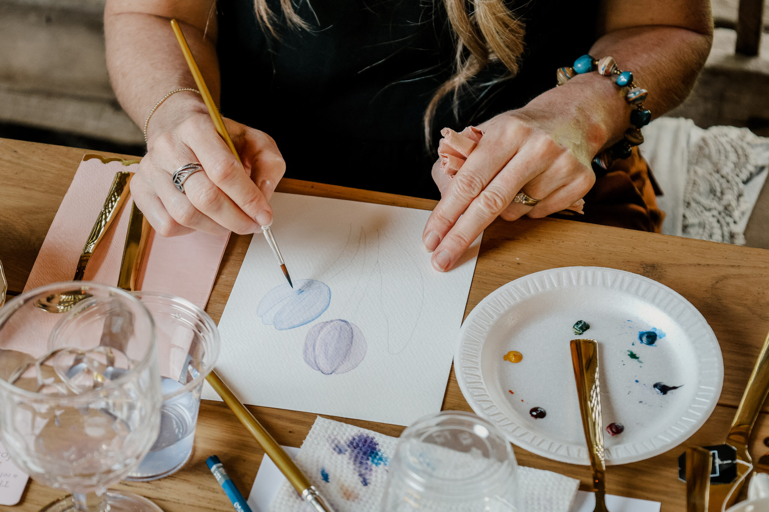 Mother's Day Tea and Watercolor by Redbriar Stdio - 05/09 - Image 7